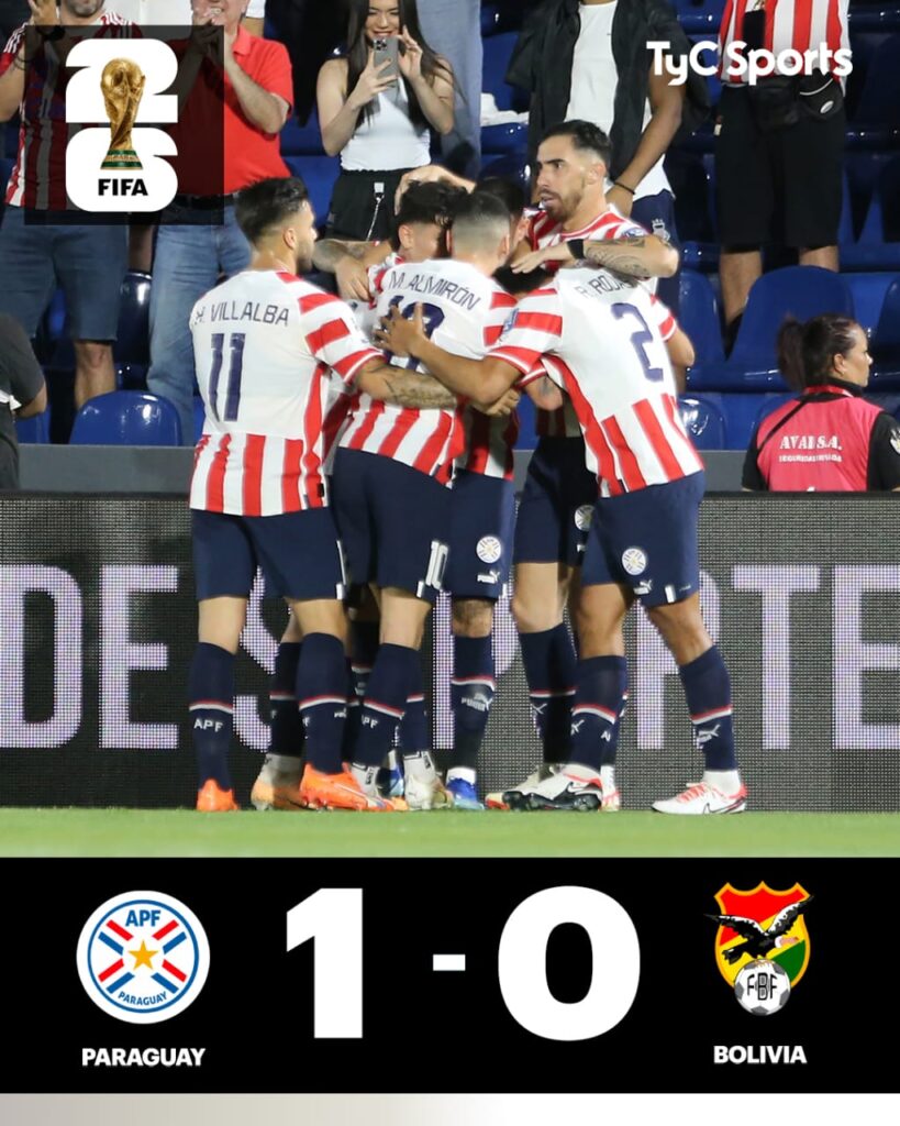 ¡PRIMERA VICTORIA DE PARAGUAY EN LAS ELIMINATORIAS!