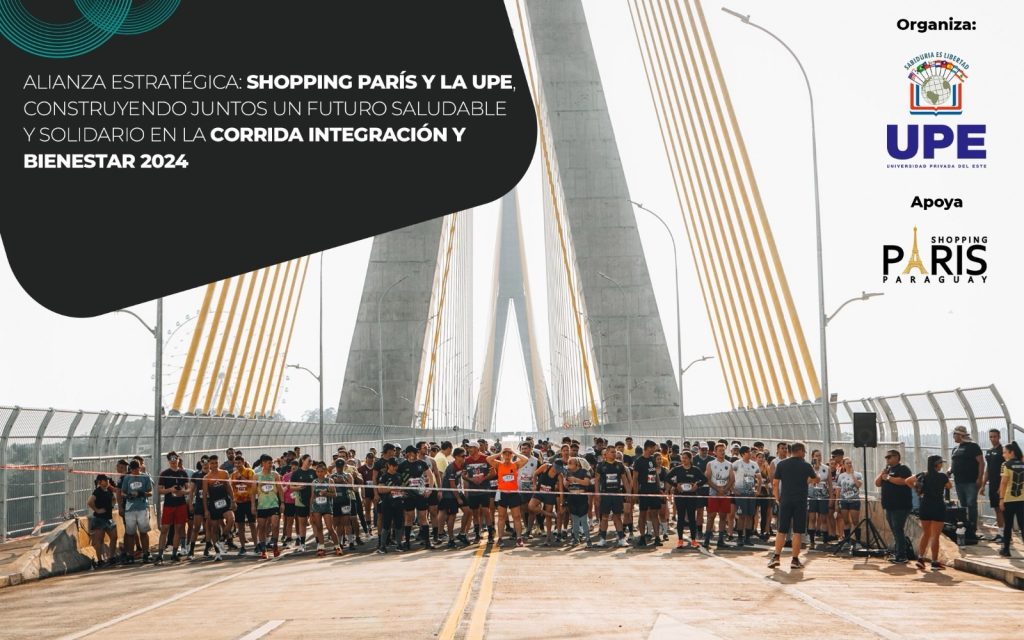 Maratón Shopping Paris-UPE: éxito rotundo desde el Puente de la Integración hasta el Campus de la UPE Franco