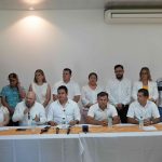 Integrantes de la Alianza Mallorquina, junto a ciudadanos, concejales departamentales y municipales, durante la conferencia de prensa realizada el 19 de enero, donde fue presentada oficialmente la coalición política de cara a las elecciones municipales 2026–2031 en Juan León Mallorquín.