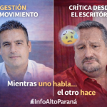 Uno trabaja, el otro critica. En Mallorquín, la gente ya distingue bien la diferencia.